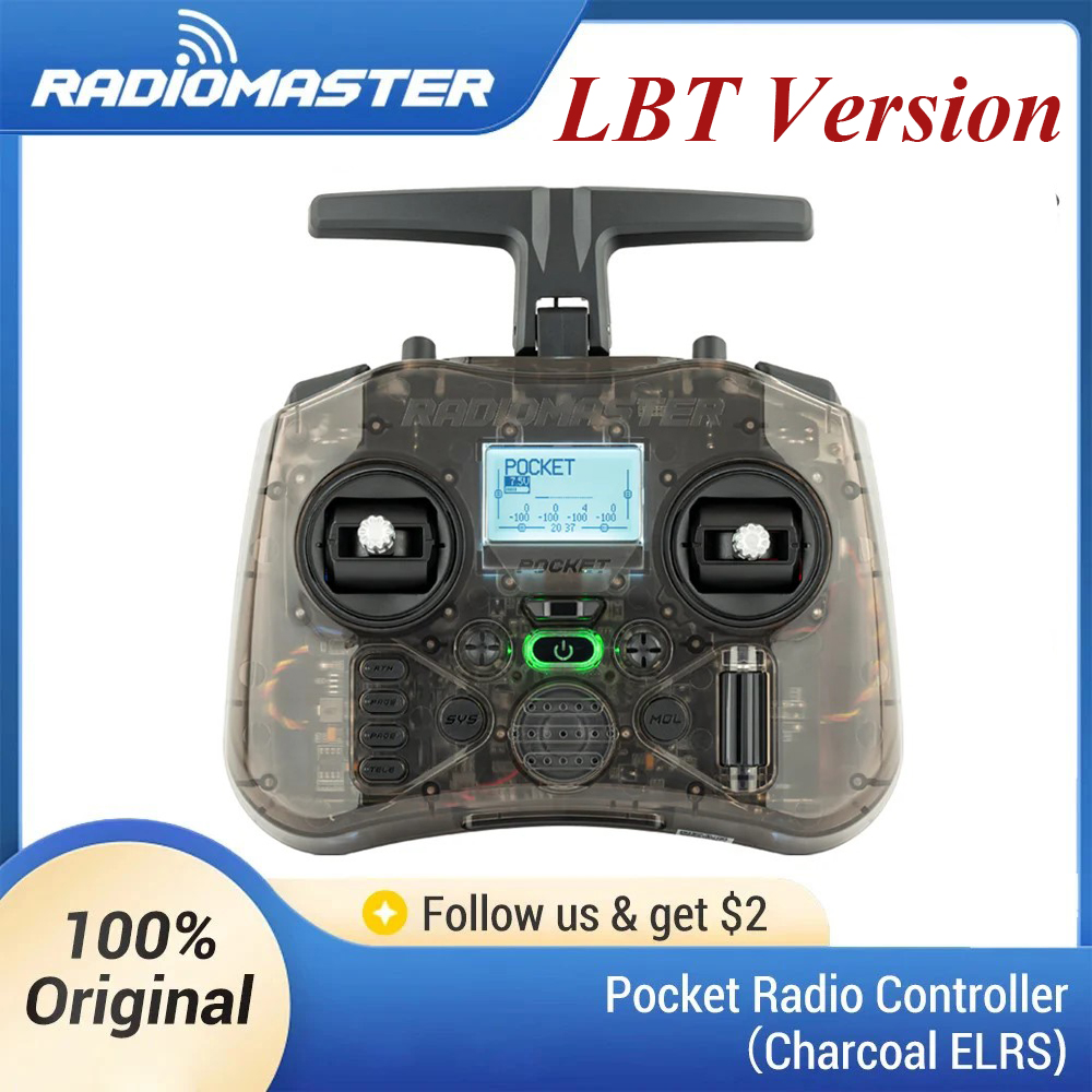 Radiomaster Pocket Elrs M2 - Radiomaster Pocket LBT voor EU Country