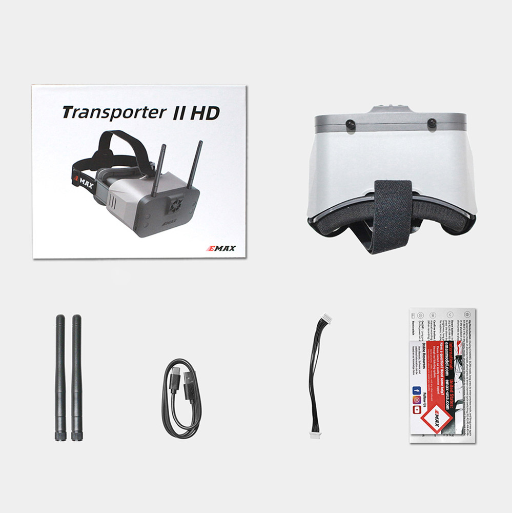 EMAX Transporter II HD Digital - Hdzero Goggles Fpv Digital Hd recensie en prijs