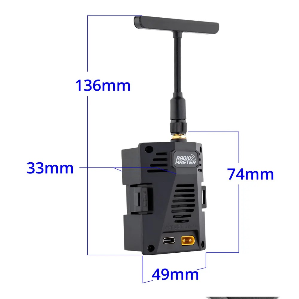 RadioMaster Ranger Micro ELRS  - Radiomaster Ranger 2.4Ghz Elrs Module recensie en prijs