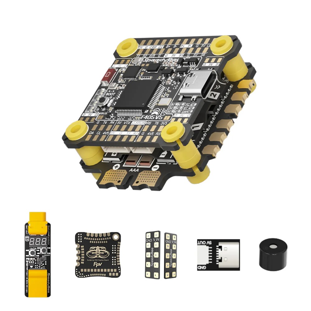 SpeedyBee F405 V5 OX32 55A Sta - Speedybee F405 V4 Bls 55A Stack recensie en prijs